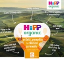 HiPP Organic Potato Pumpkin & Chicken Scrumble Toddler Tray Meal 1-3 Years 230g