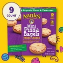 Annie's Pizza Bagel Minis Three Cheese 6.65oz