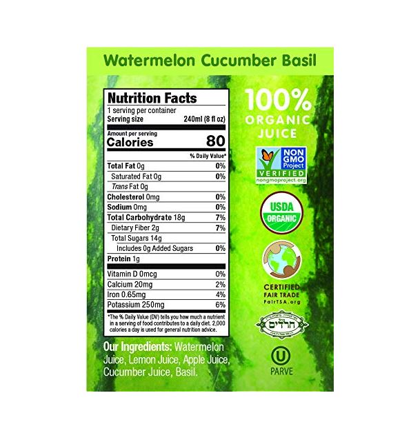 Wondermelon Cucumber Basil 8.45oz