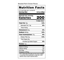 Daring Plant-Based Chicken Pieces Breaded 8oz