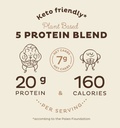 Kos Plant Based Chocolate Protein Powder Single Pack 1.37oz