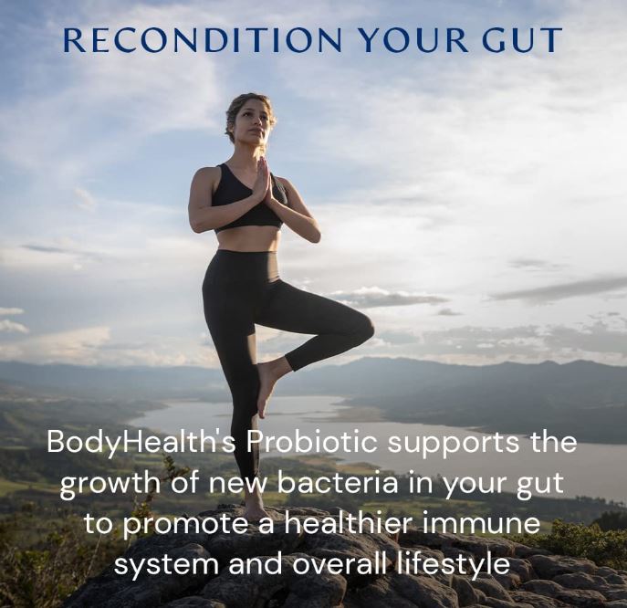 BodyHealth Probiotic Supplements 60CT
