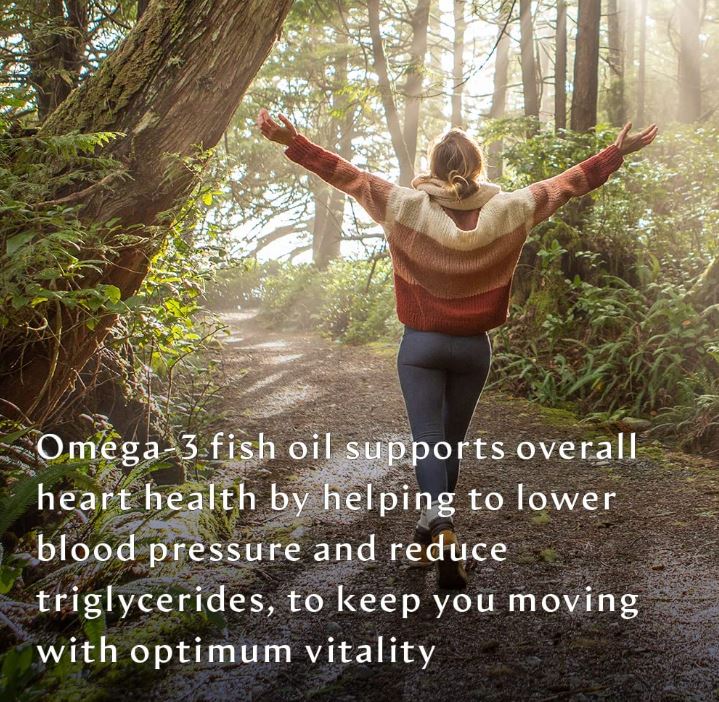 BodyHealth Omega-3 Health Supplements 120CT