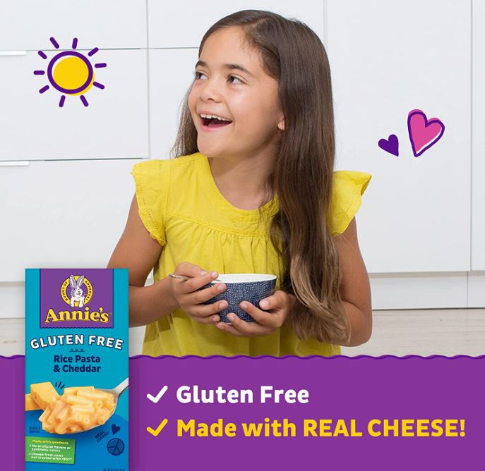 Annie's Gluten Free Mac & Cheese Rice Pasta & Cheddar 6oz