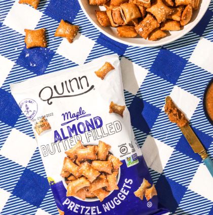 Quinn Maple Almond Butter Filled Pretzel Nuggets 5oz