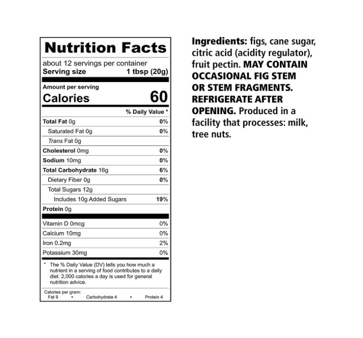 Divina Fig Spread 9oz