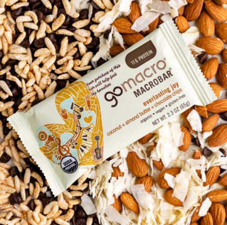 Go Macro Coconut Almond Butter Chocolate Chip Bar 2.3oz