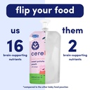 Cerebelly Smart Food Sweet Potato Peach Smoothie 4oz