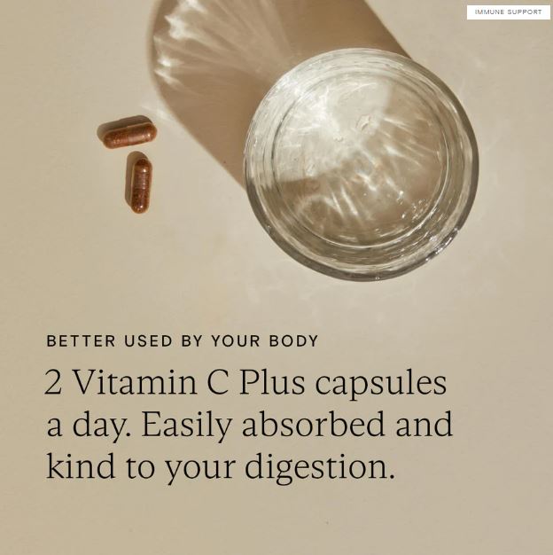 Wild Nutrition Food Grown Vitamin C & Bioflavonoids 60 Caps