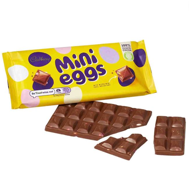 Cadbury Mini Eggs Bar 110g