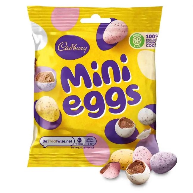 Cadbury Mini Egg Bag 80G