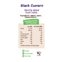 Bear Yoyos Fruit Rolls Blackcurrant 20g
