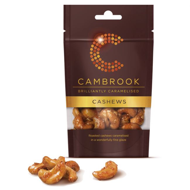 Cambrook Caramelised Cashews 80g