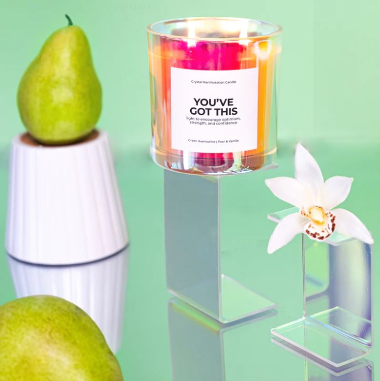 You've Got This Crystal Manifestation Candle