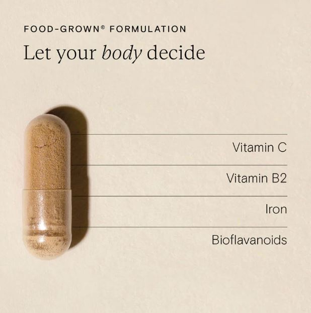 Wild Nutrition Food Grown Iron Plus 30 Caps
