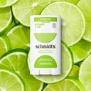 Schmidt's Bergamot & Lime Aluminum Free Natural Deodorant Stick 2.65oz
