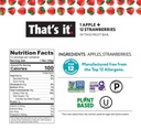 That's It Apple & Strawberry Fruit Bar