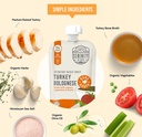 Serenity Kids Turkey Bolognese Baby Food Pouch 3.5oz