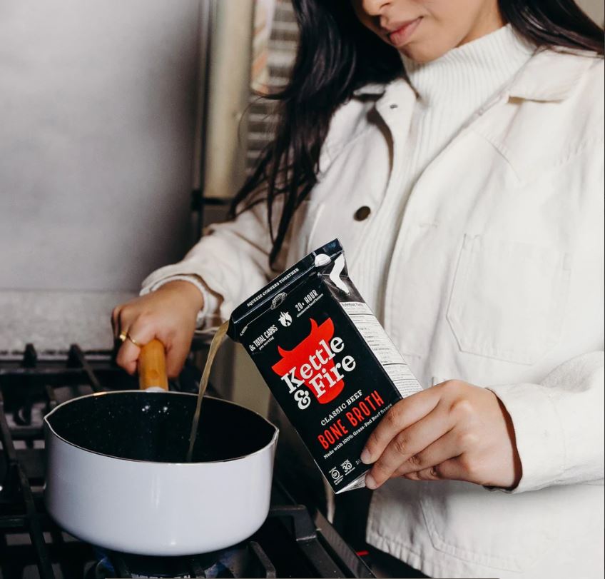 Kettle and Fire Beef Bone Broth 16.9oz