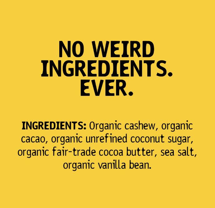 Hu Organic Chocolate Covered Hunks Cashew & Vanilla Bean 4oz