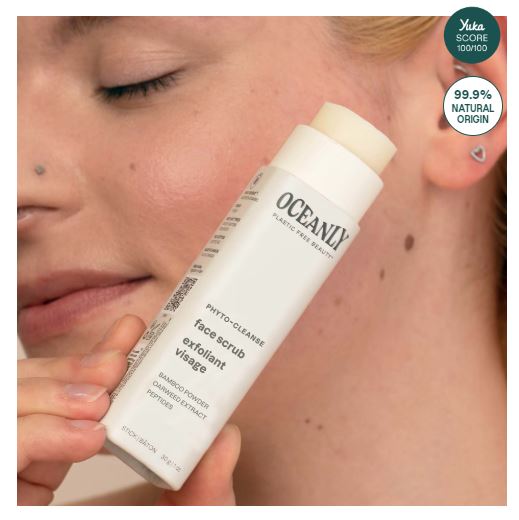 Attitude Oceanly Phyto-Cleanse Face Scrub With Bamboo Powder 30g