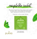 Pukka Organic Three Mint Herbal Blend 20-Bags