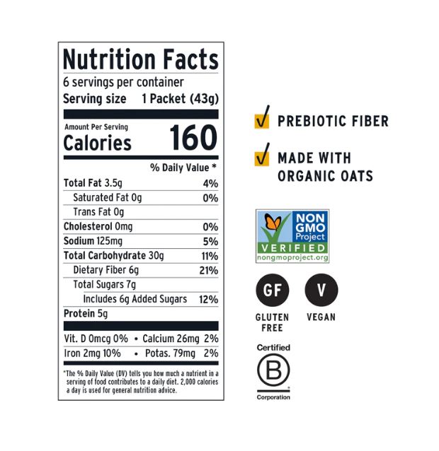 Purely Elizabeth Superfood Oatmeal Classic Cinnamon 9.12oz