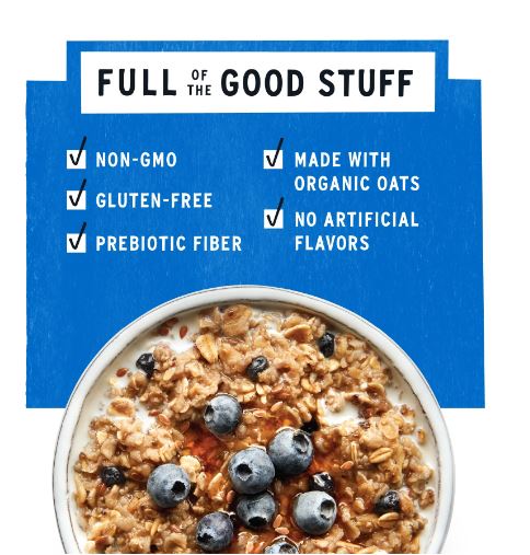 Purely Elizabeth Superfood Oatmeal Blueberry Flax 9.12oz