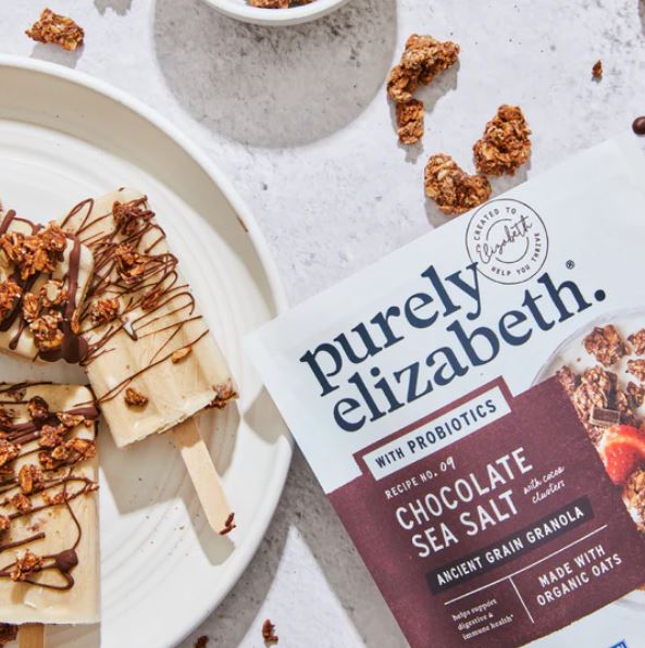 Purely Elizabeth Granola With Prebiotics Chocolate Sea Salt 8oz