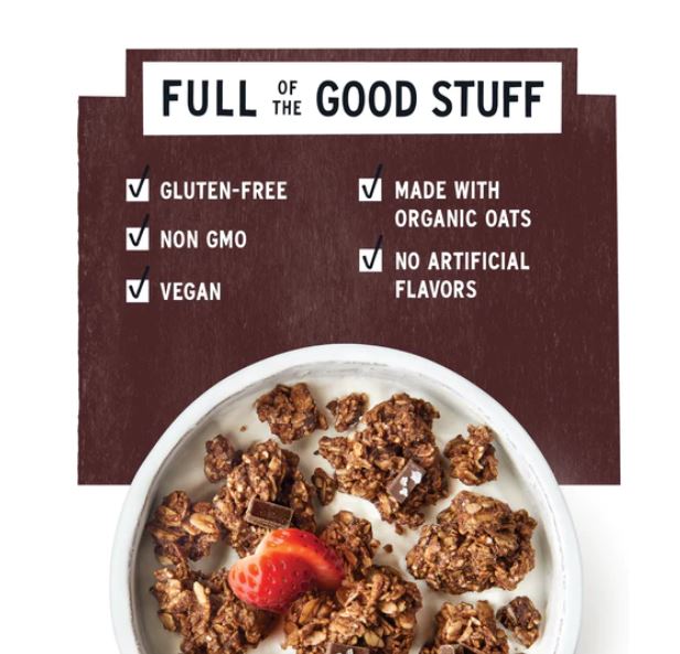 Purely Elizabeth Granola With Prebiotics Chocolate Sea Salt 8oz