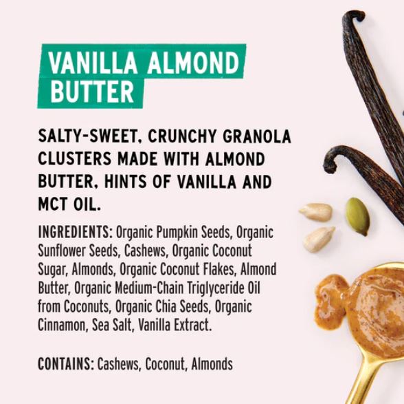 Purely Elizabeth Granola Vanilla Almond Butter 8oz