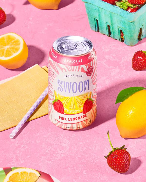 Swoon Pink Lemonade 12oz
