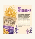 Pipcorn White Cheddar Cheese Balls 4.5oz