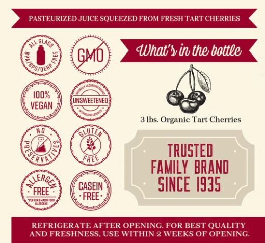 Lakewood Pure Tart Cherry Juice 32oz