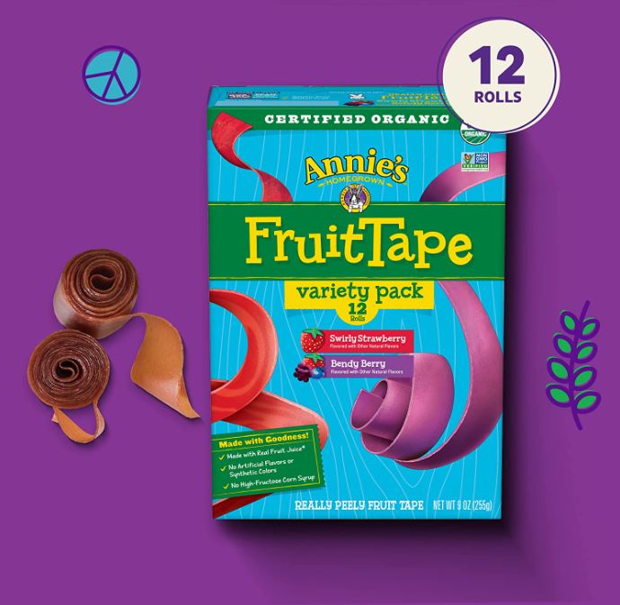 Annie's Organic Fruit Tape Variety Pack 9oz