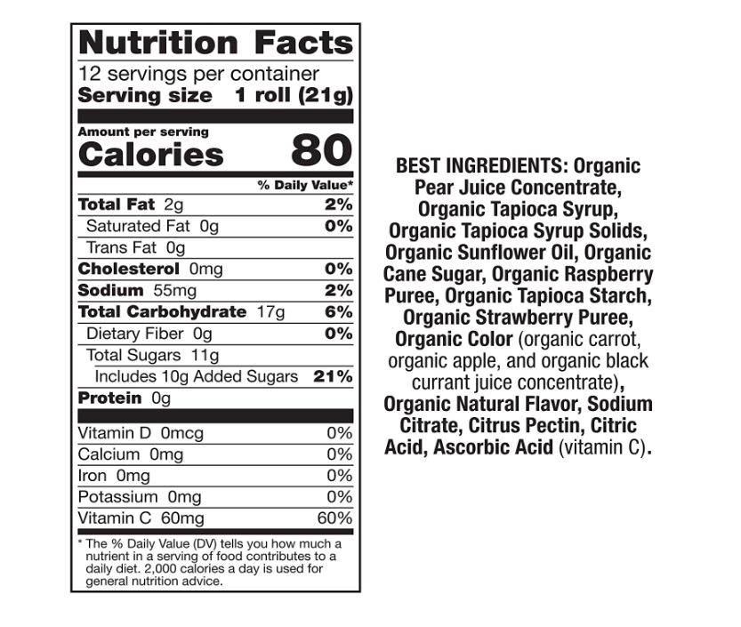 Annie's Organic Fruit Tape Variety Pack 9oz