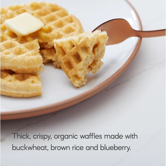 Nature's Path Organic Buckwheat Waffles Wildberry 7.4oz