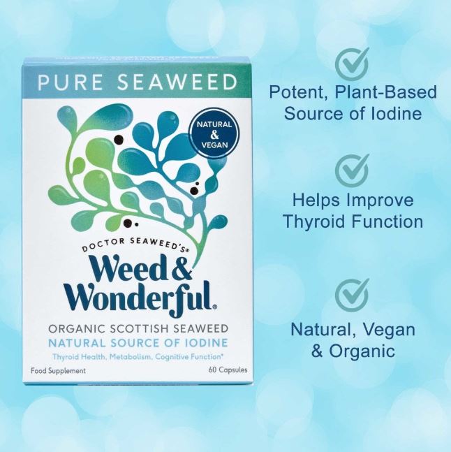 Doctor Seaweed's Weed & Wonderful Pure Organic Seaweed 60 Caps