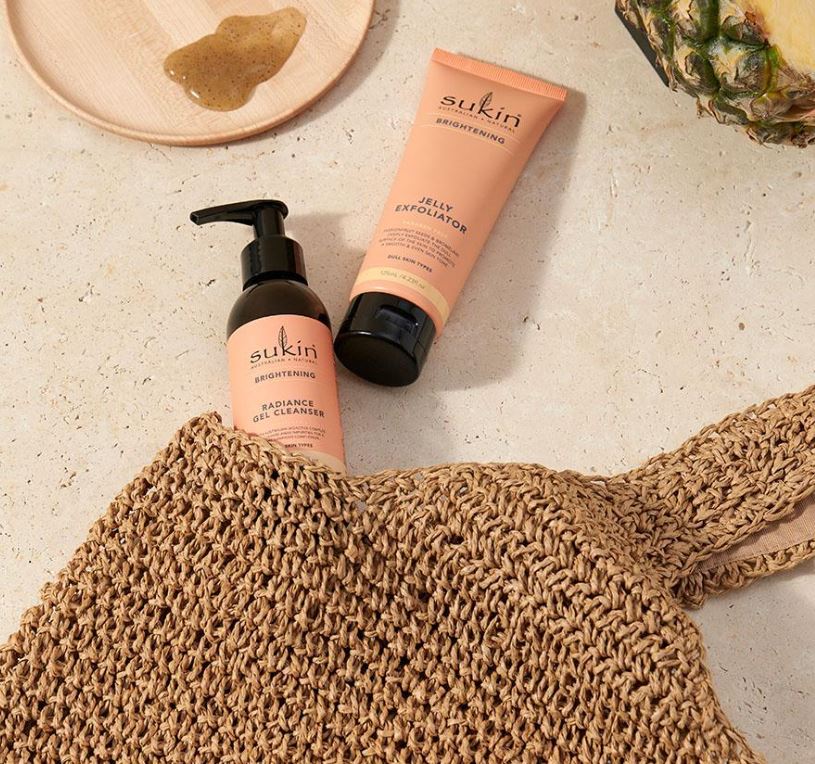 Sukin Brightening Jelly Exfoliator 125ml