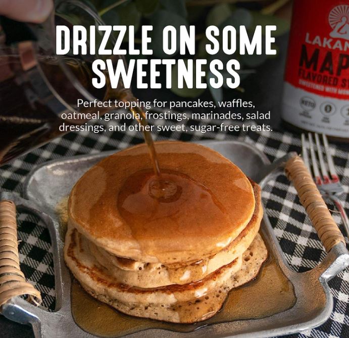 Lakanto Maple Flavored Sugar Free Syrup 13oz
