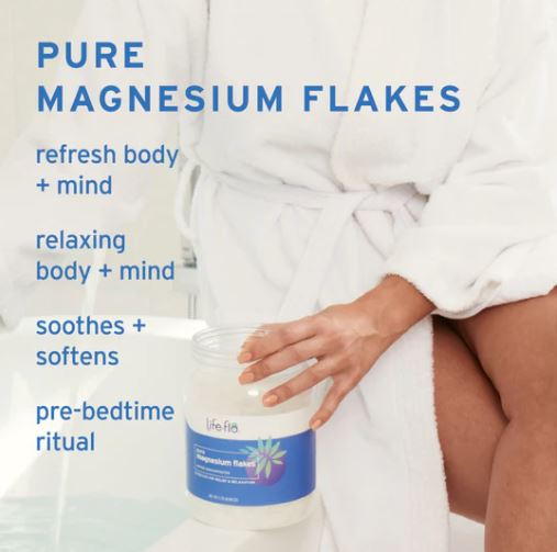 Life-Flo Pure Magnesium Flakes 1.65lb