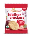 Happy Baby Organic Teether Crackers Strawberry Beet 1.69oz