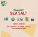 Late July Snacks Organic Tortilla Chips Party Size Sea Salt 14.75oz