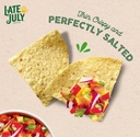 Late July Snacks Organic Tortilla Chips Party Size Sea Salt 14.75oz