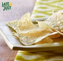 Late July Snacks Organic Tortilla Chips Party Size Sea Salt 14.75oz