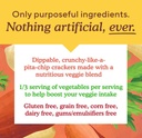 Simple Mills Veggie Pita Crackers Himalayan Sea Salt 4.25oz