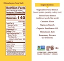 Simple Mills Veggie Pita Crackers Himalayan Sea Salt 4.25oz
