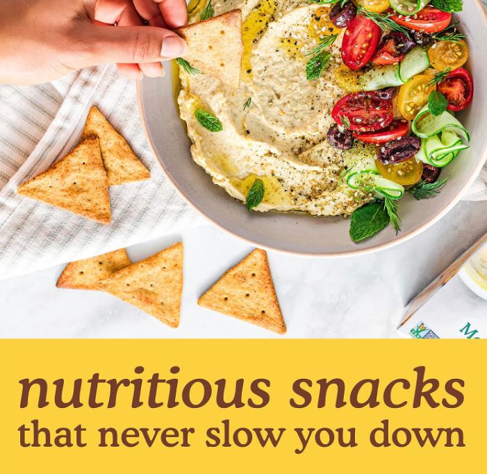 Simple Mills Veggie Pita Crackers Mediterranean Herb 4.25oz