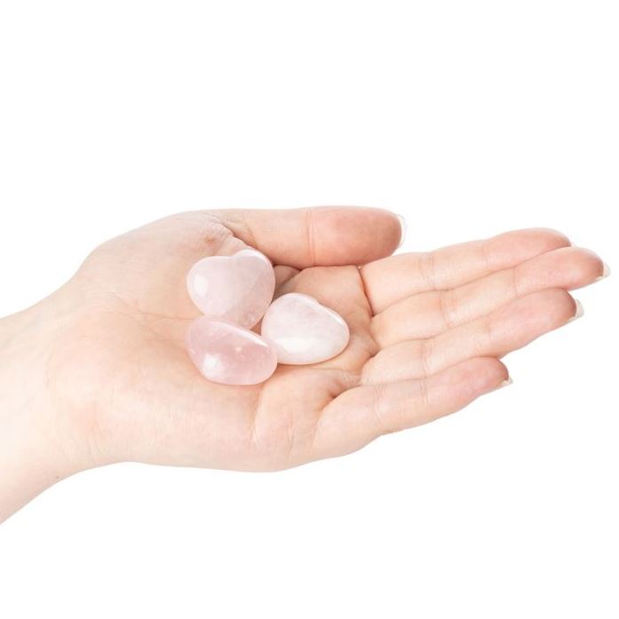Rose Quartz Mini Heart