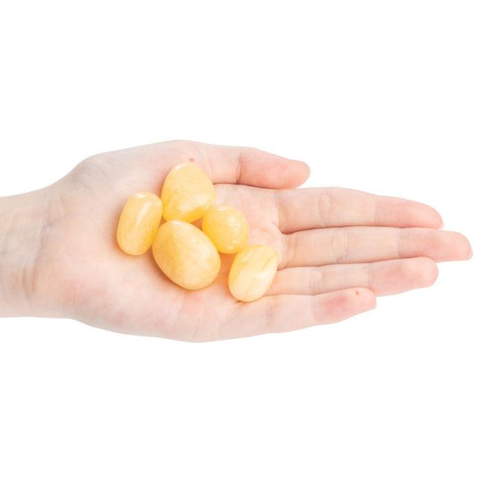 Orange Calcite Tumblestone 2-3cm